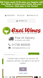 Mobile Screenshot of exelwines.co.uk